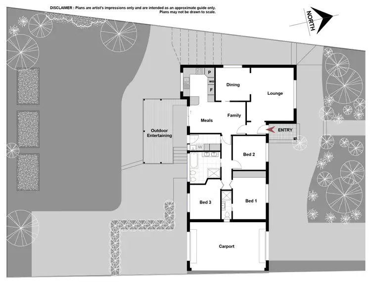 Floorplan of Homely house listing, 11 Middleton Circuit, Gowrie ACT 2904