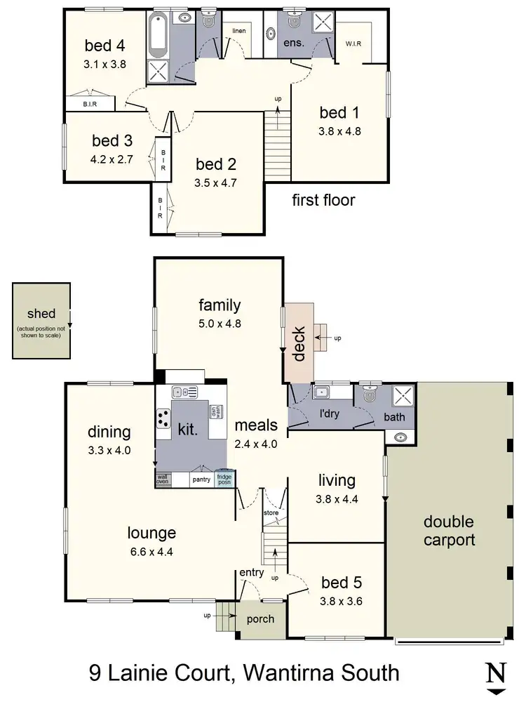Floorplan of Homely house listing, 9 Lainie Court, Wantirna South VIC 3152