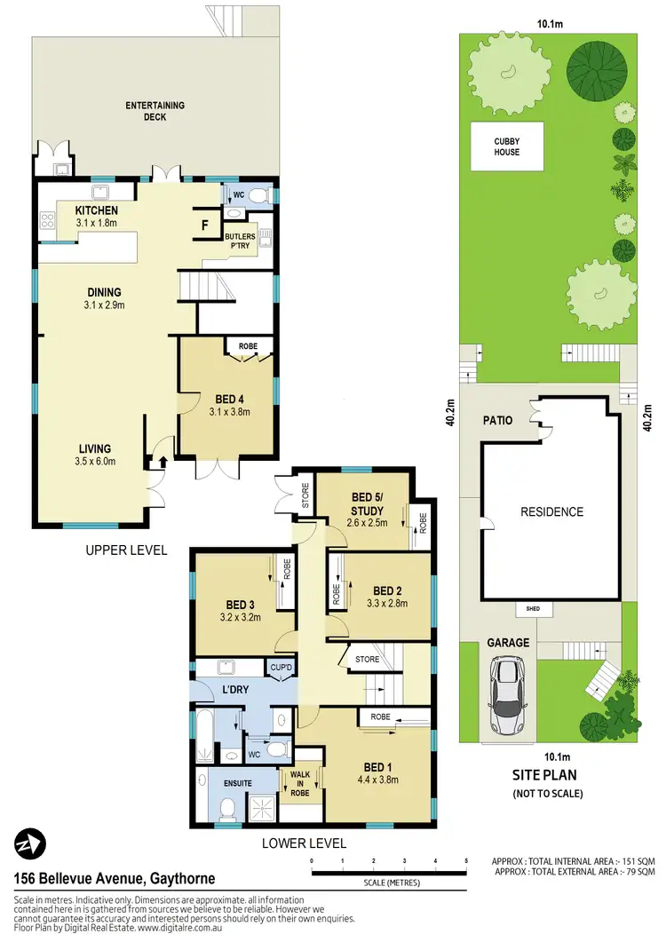Floorplan of Homely house listing, 156 Bellevue Avenue, Gaythorne QLD 4051