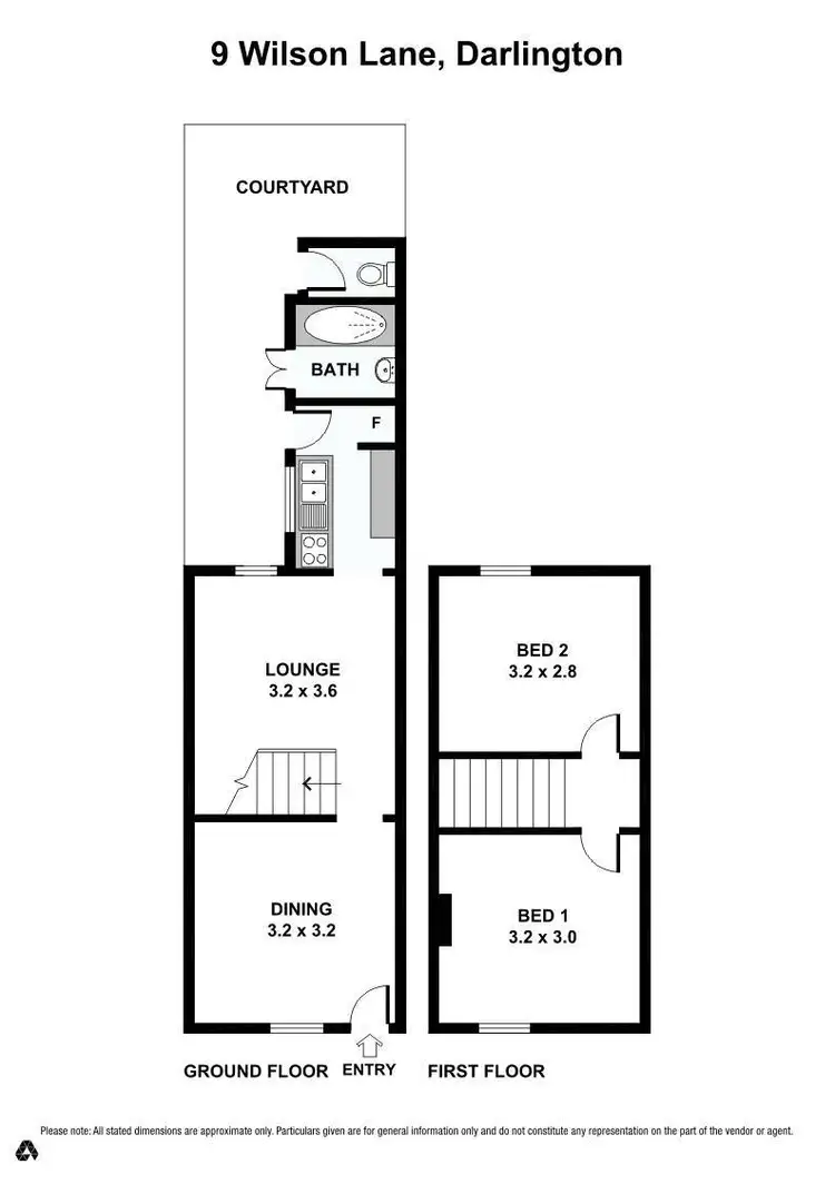 Floorplan of Homely terrace listing, 9 Wilson Lane, Darlington NSW 2008
