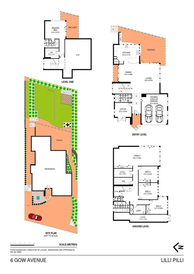 Floorplan of Homely house listing, 6 Gow Avenue, Port Hacking NSW 2229