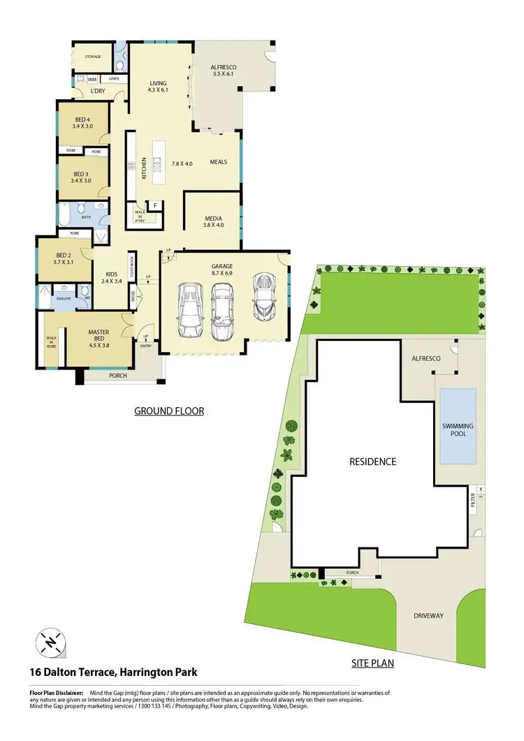 Floorplan of Homely house listing, 16 Dalton Terrace, Harrington Park NSW 2567