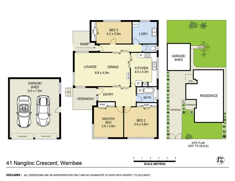 Floorplan of Homely house listing, 41 Nangiloc Crescent, Werribee VIC 3030