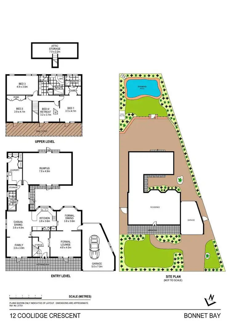 Floorplan of Homely house listing, 12 Coolidge Crescent, Bonnet Bay NSW 2226
