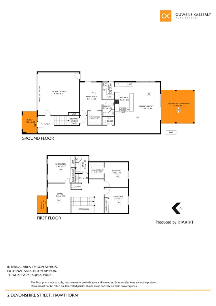 Floorplan of Homely townhouse listing, 2 Devonshire Street, Hawthorn SA 5062