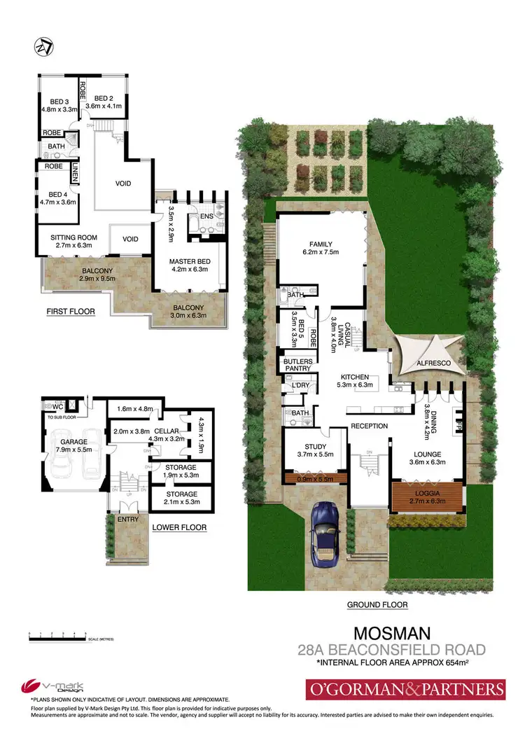 Floorplan of Homely house listing, 28a Beaconsfield Road, Mosman NSW 2088