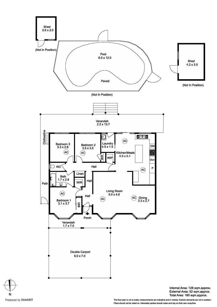 Floorplan of Homely house listing, 23 Sandpiper Court, Modbury Heights SA 5092