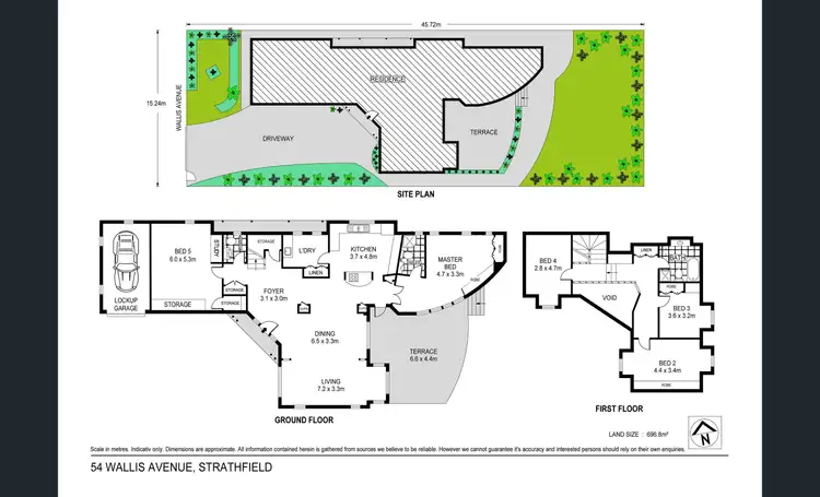 Floorplan of Homely house listing, 54 Wallis Avenue, Strathfield NSW 2135