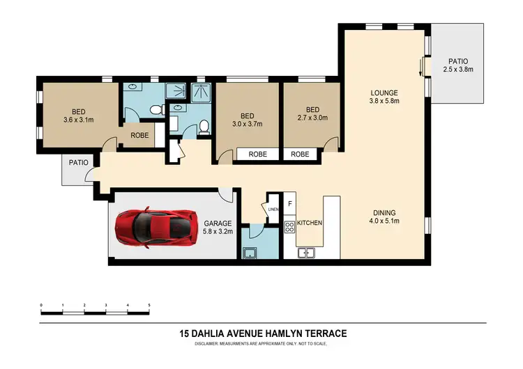 Floorplan of Homely house listing, 15 Dahlia Avenue, Hamlyn Terrace NSW 2259