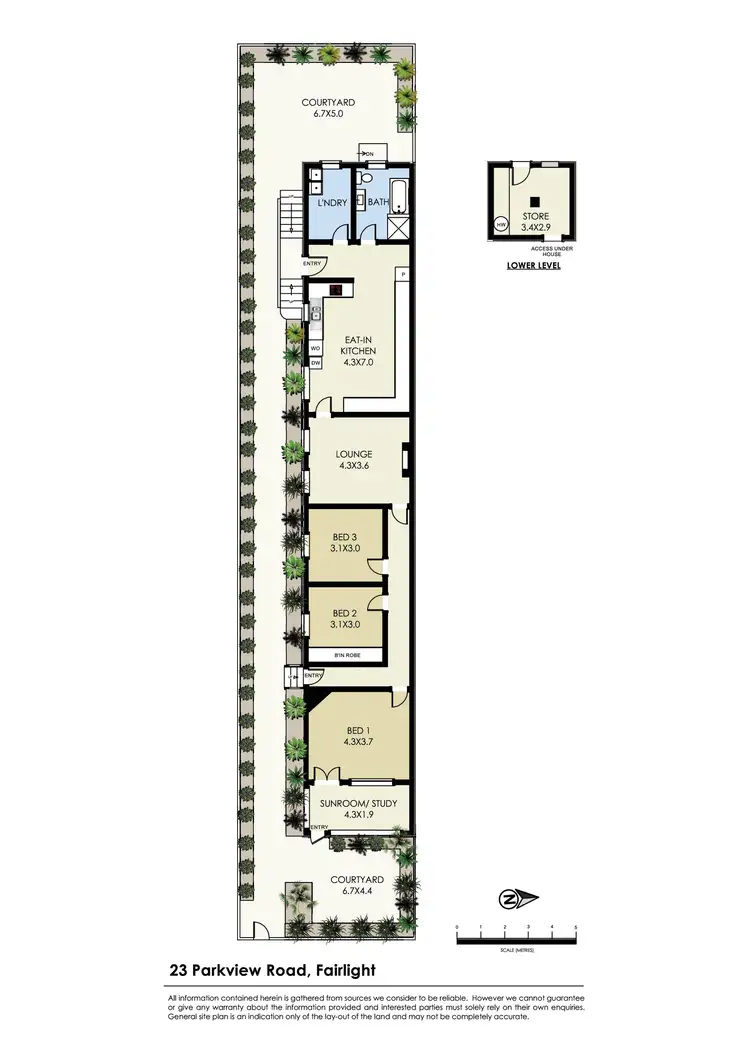 Floorplan of Homely house listing, 23 Parkview Road, Fairlight NSW 2094