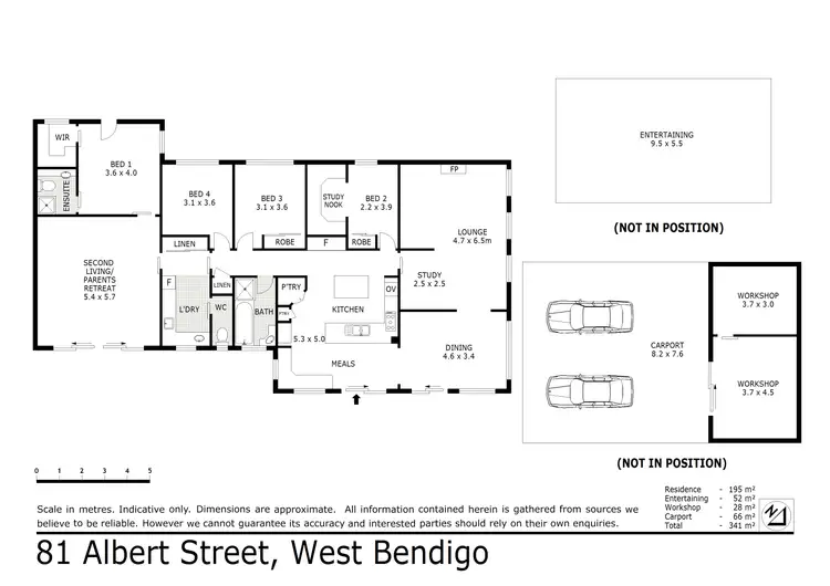 Floorplan of Homely house listing, 81 Albert Street, West Bendigo VIC 3550