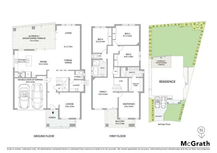 Floorplan of Homely house listing, 13 Bellinger Place, Sylvania Waters NSW 2224