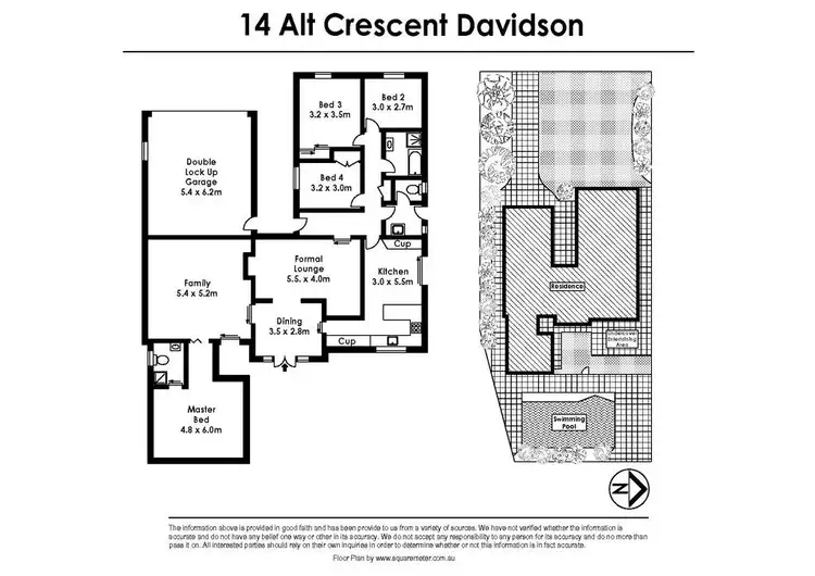 Floorplan of Homely house listing, 14 Alt Crescent, Davidson NSW 2085