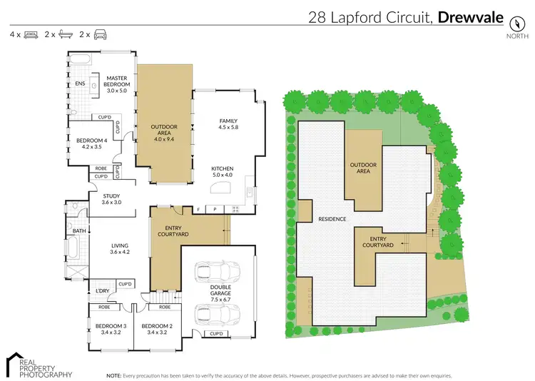 Floorplan of Homely house listing, 28 Lapford Circuit, Drewvale QLD 4116