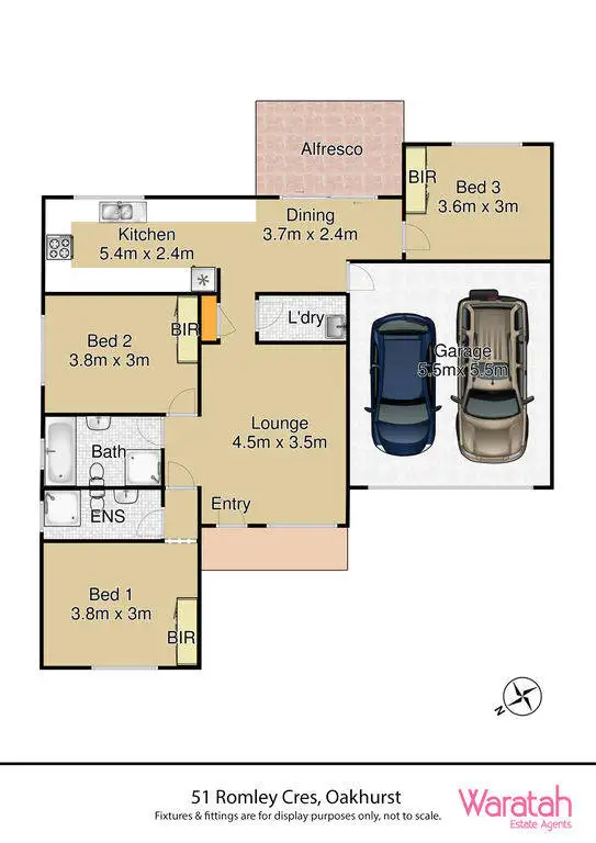 Floorplan of Homely house listing, 51 Romley Crescent, Oakhurst NSW 2761