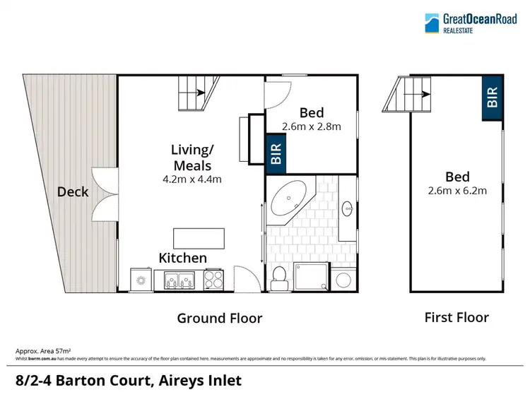 Floorplan of Homely villa listing, 8/2-4 Barton Court, Aireys Inlet VIC 3231