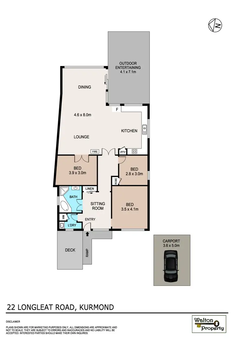 Floorplan of Homely house listing, 22 Longleat Road, Kurmond NSW 2757
