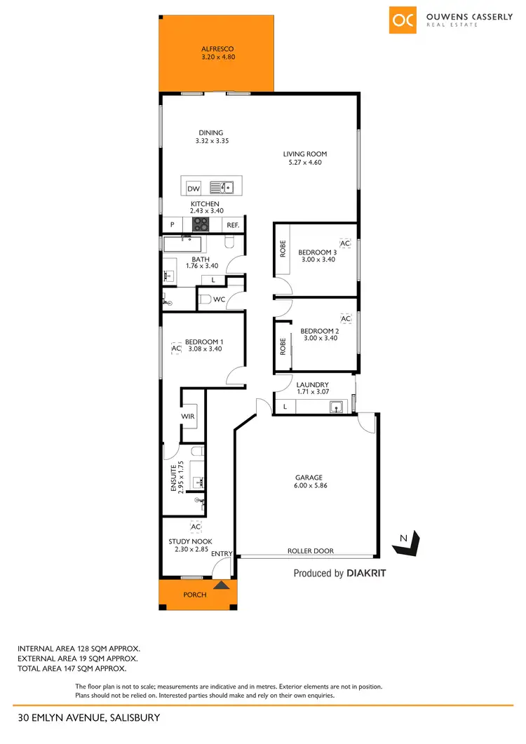 Floorplan of Homely house listing, 30 Emlyn Avenue, Salisbury SA 5108