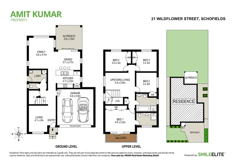Floorplan of Homely house listing, 21 Wildflower Street, Schofields NSW 2762