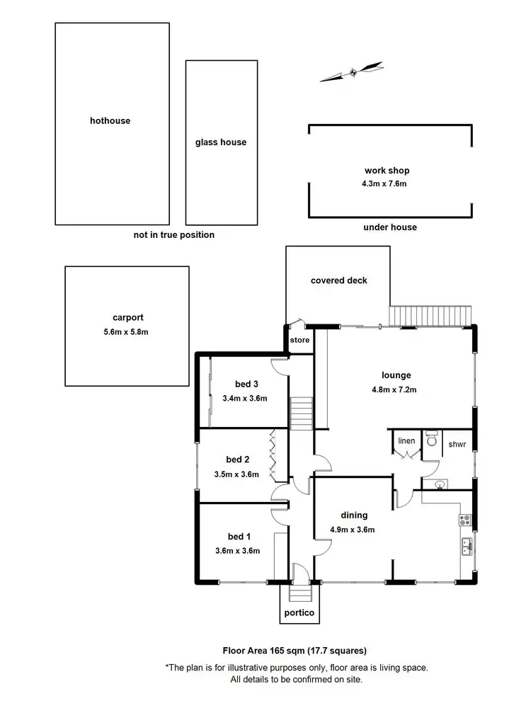 Floorplan of Homely house listing, 14 Moores Road, Monbulk VIC 3793