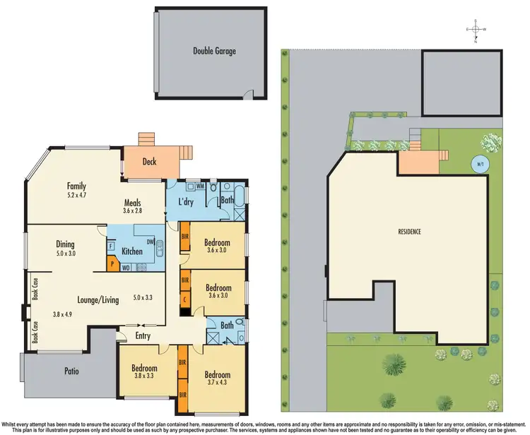 Floorplan of Homely unit listing, 1/36 Agnes Street, Noble Park VIC 3174