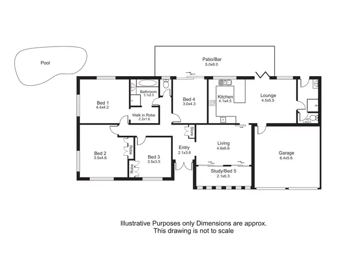 Floorplan of Homely house listing, 11 Zamia Street, Holloways Beach QLD 4878