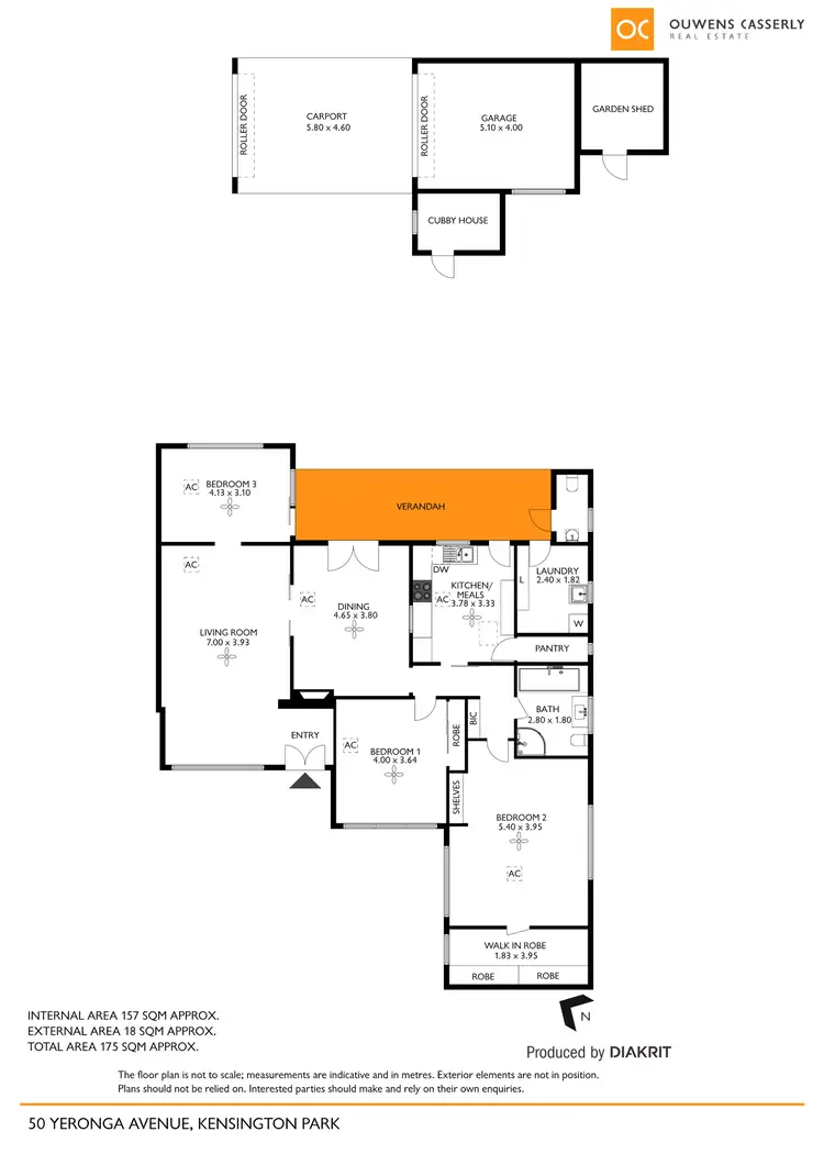 Floorplan of Homely house listing, 50 Yeronga Avenue, Kensington Park SA 5068