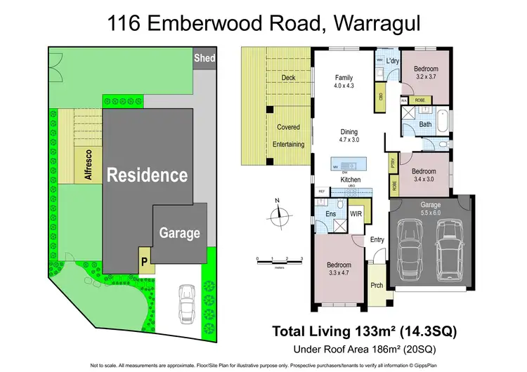 Floorplan of Homely house listing, 116 Emberwood Road, Warragul VIC 3820