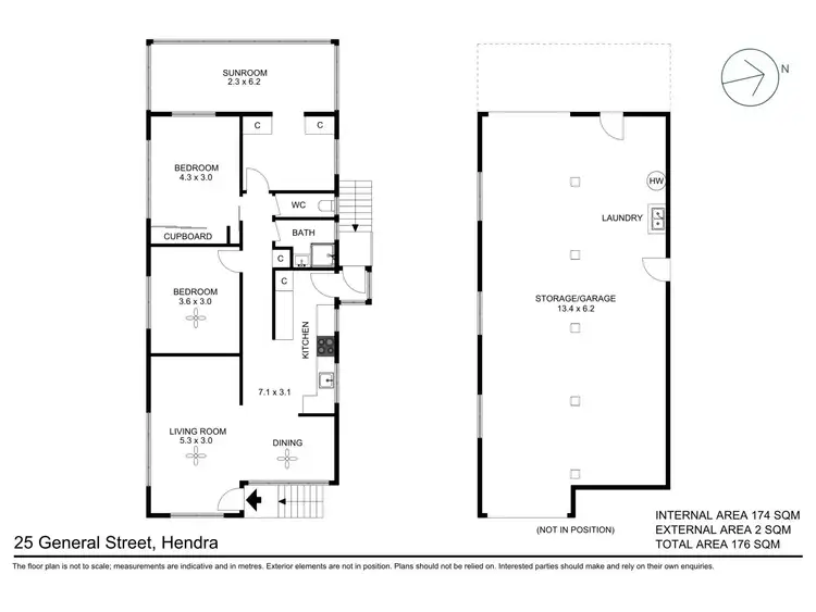 Floorplan of Homely house listing, 25 General Street, Hendra QLD 4011