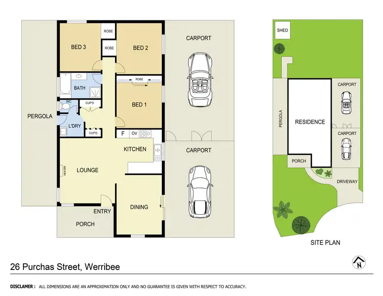 Floorplan of Homely house listing, 26 Purchas Street, Werribee VIC 3030