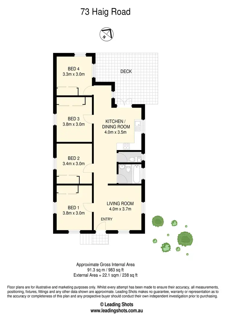 Floorplan of Homely house listing, 73 Haig Road, Auchenflower QLD 4066