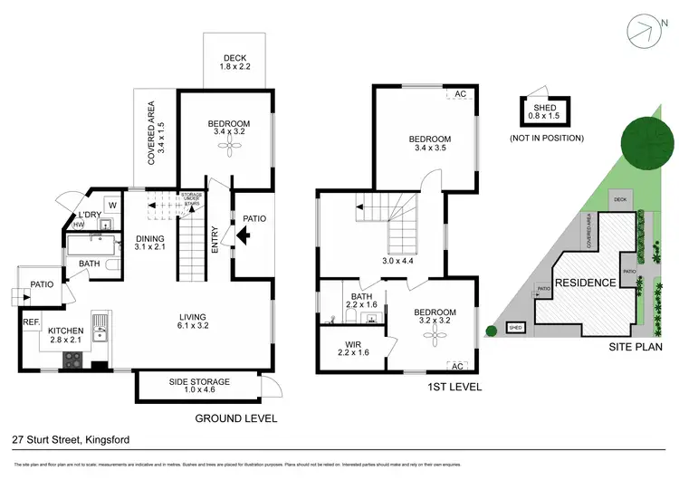 Floorplan of Homely house listing, 27 Sturt Street, Kingsford NSW 2032