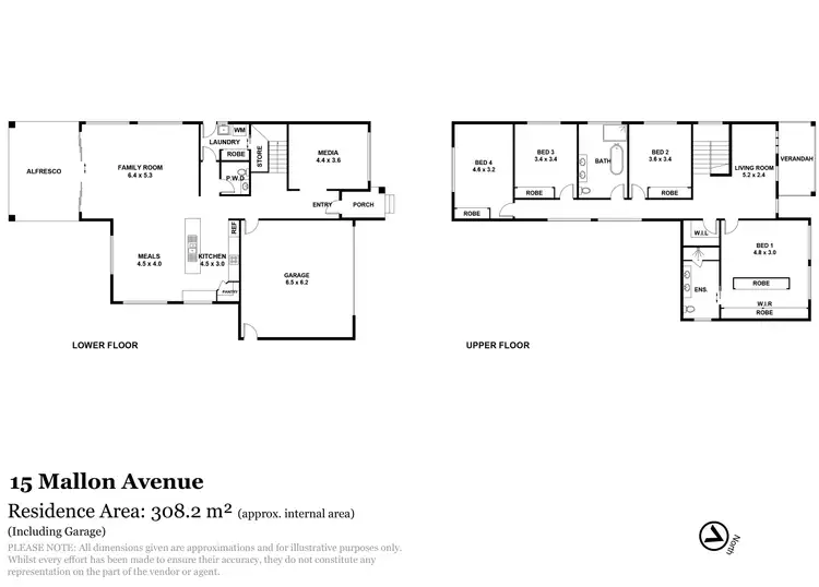 Floorplan of Homely house listing, 15 Mallon Avenue, Horsley NSW 2530