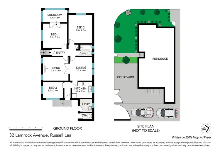 Floorplan of Homely house listing, 32 Lamrock Avenue, Russell Lea NSW 2046