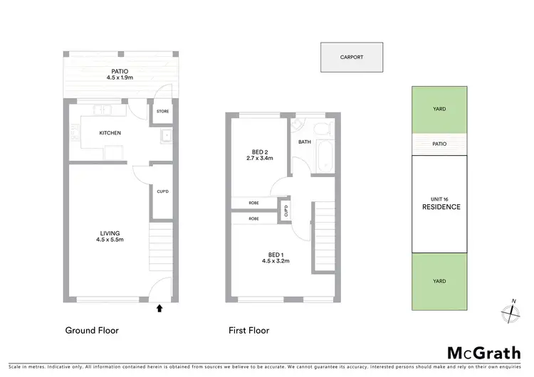 Floorplan of Homely unit listing, 16/366-370 Rockonia Road, Koongal QLD 4701