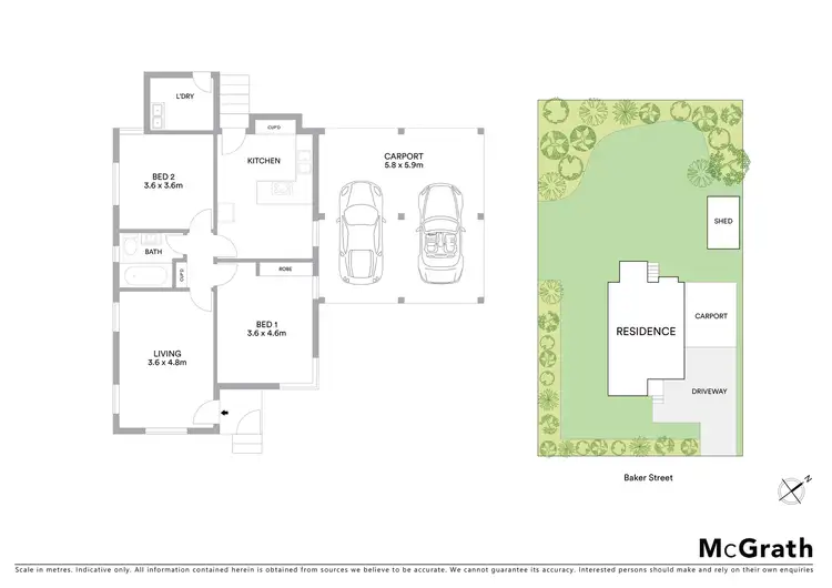 Floorplan of Homely house listing, 195 Baker Street, Koongal QLD 4701