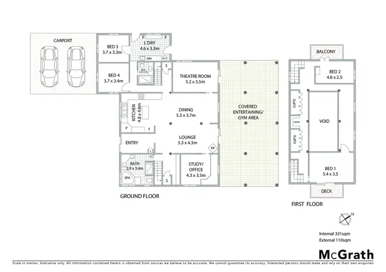 Floorplan of Homely house listing, 181 Grigg Road, Rockyview QLD 4701