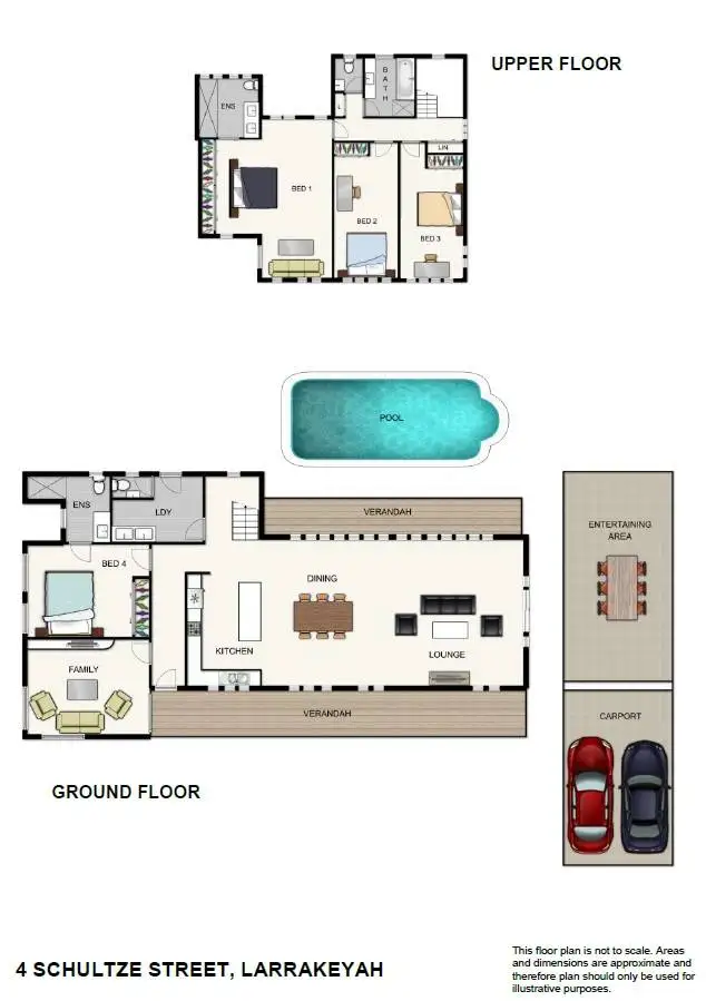 Floorplan of Homely house listing, 4 Schultze Street, Larrakeyah NT 820