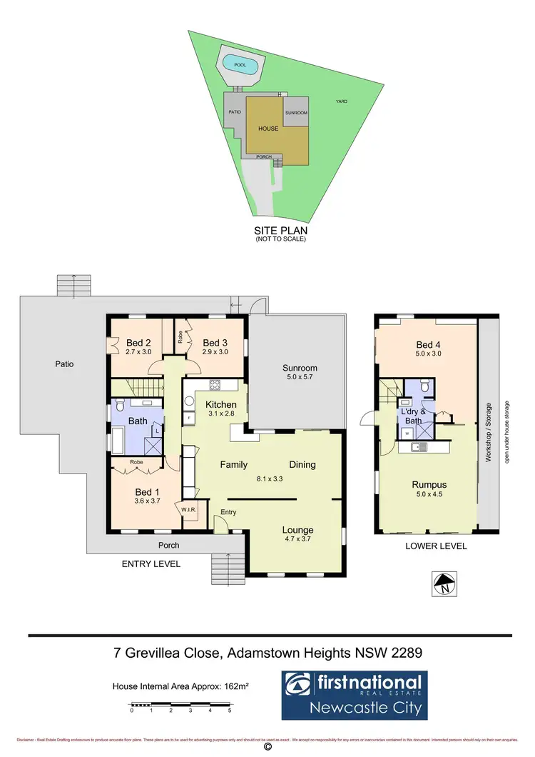 Floorplan of Homely house listing, 7 Grevillea Close, Adamstown Heights NSW 2289
