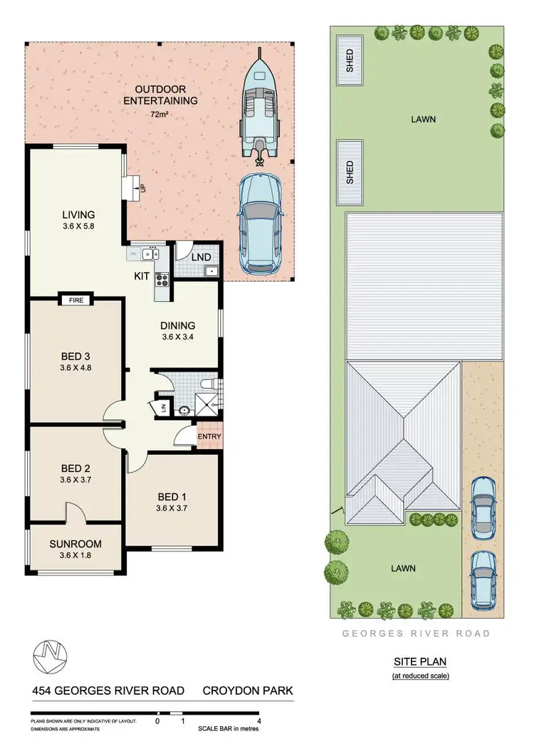 Floorplan of Homely house listing, 454 Georges River Road, Croydon Park NSW 2133
