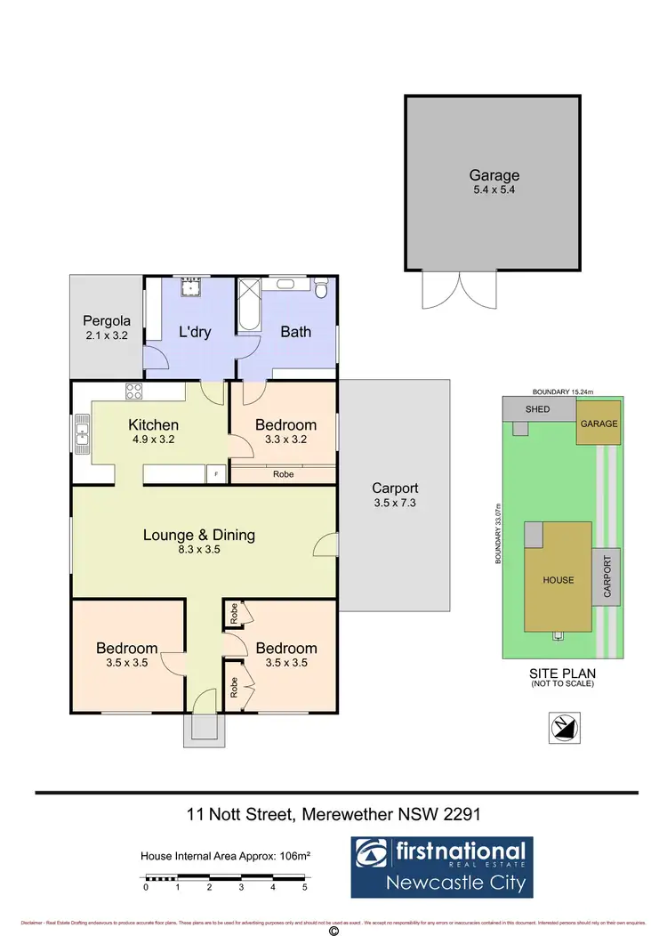 Floorplan of Homely house listing, 11 Nott Street, Merewether NSW 2291
