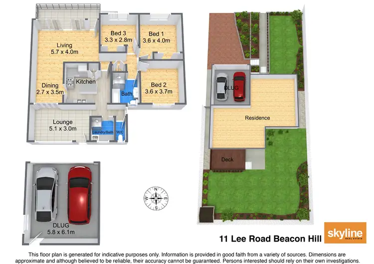 Floorplan of Homely house listing, 11 Lee Road, Beacon Hill NSW 2100