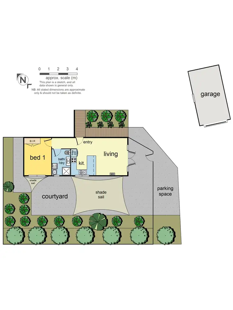 Floorplan of Homely unit listing, 1/20 Felix Grove, Mooroolbark VIC 3138