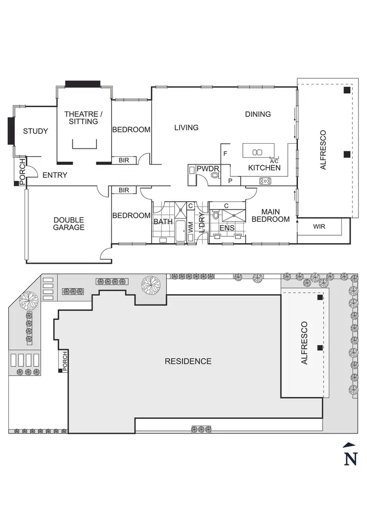 Floorplan of Homely house listing, 16 Billeroy Way, Werribee VIC 3030