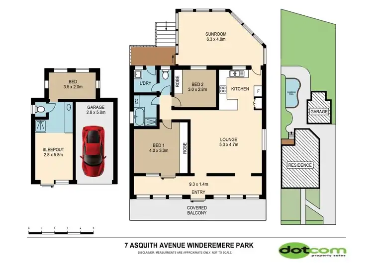 Floorplan of Homely house listing, 7 Asquith Avenue, Windermere Park NSW 2264