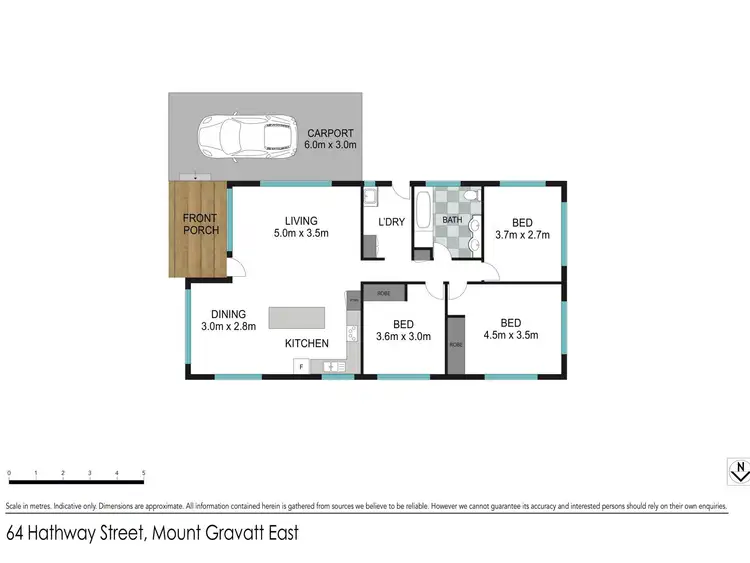 Floorplan of Homely house listing, 64 Hathway Street, Mount Gravatt East QLD 4122