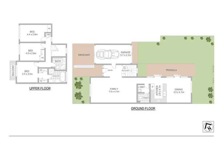 Floorplan of Homely house listing, 34 Heidleberg Avenue, Newington NSW 2127