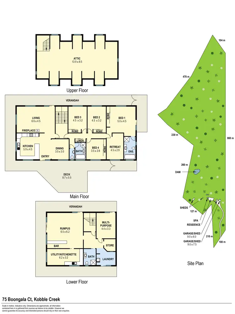 Floorplan of Homely house listing, 75 Boongala Court, Kobble Creek QLD 4520