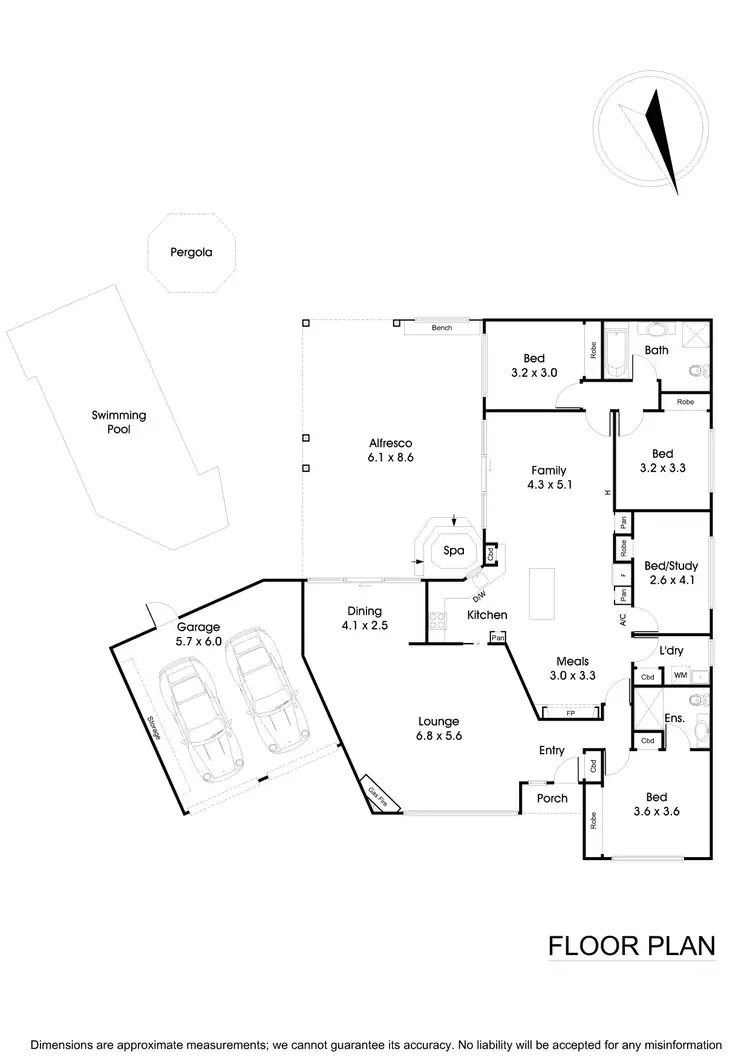 Floorplan of Homely house listing, 8 Knowsley Court, Wantirna VIC 3152