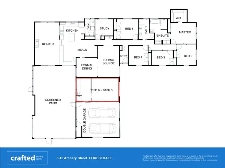 Floorplan of Homely house listing, 5-15 Archery Street, Forestdale QLD 4118